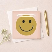 Open Card - Halo Face