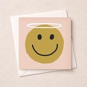 Open Card - Halo Face