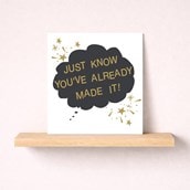 Just To Say Card - Already Made It Just To Say Card - Already Made It