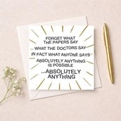 Open Card - Forget What The Papers Say