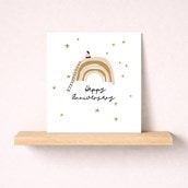 Anniversary Card - Rainbow Anniversary Card - Rainbow