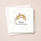 Anniversary Card - Rainbow Anniversary Card - Rainbow