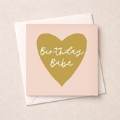 Birthday Card - Birthday Babe