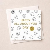 Birthday Card - Happy Faces Birthday Card - Happy Faces