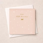New Baby Girl Card - Little Princess