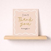 Thank You Card - I Can't Thank You Enough Thank You Card - I Can't Thank You Enough