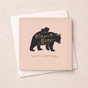 Mum Birthday Card - Mama Bear