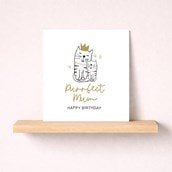 Mum Birthday Card - Purrfect Mum Mum Birthday Card - Purrfect Mum
