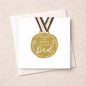 Thank You Card - Magninficent Dad