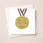 Thank You Card - Magninficent Brother