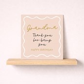 Grandma Birthday Card - Being You