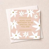 Birthday Card - Special As You Are