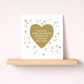 Just To Say Card - Love And Positivity Just To Say Card - Love And Positivity