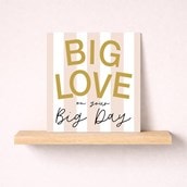 Birthday Card - Big Love Birthday Card - Big Love