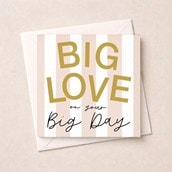 Birthday Card - Big Love Birthday Card - Big Love