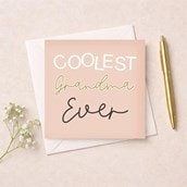 Just To Say Card - Coolest Grandma Ever Just To Say Card - Coolest Grandma Ever