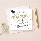 Grandad Birthday Card - Best In The Entire Universe Grandad Birthday Card - Best In The Entire Universe
