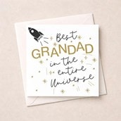 Grandad Birthday Card - Best In The Entire Universe Grandad Birthday Card - Best In The Entire Universe