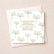 Friendship Card - Stories Friendship Card - Stories