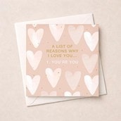 Open Card - Why I Love You