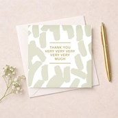 Thank You Card - Very Very Much