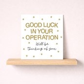 Get Well Soon Card - In Your Operation Get Well Soon Card - In Your Operation