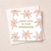 Get Well Soon Card - In Your Operation Get Well Soon Card - In Your Operation