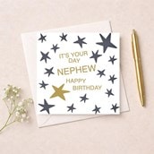 Nephew Birthday Card - Your Day Nephew