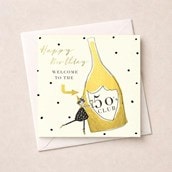 Age 50 Birthday Card - 50's Club