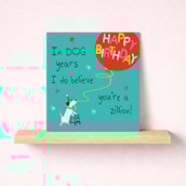 Birthday Card - Dog Years Birthday Card - Dog Years