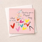 Friendship Card - Paper Hug Friendship Card - Paper Hug