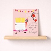 Birthday Card - A Lot Of Birthdays Birthday Card - A Lot Of Birthdays