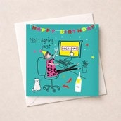 Birthday Card - Upgrading