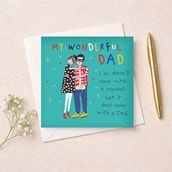 Dad Card - My Wonderful Dad Dad Card - My Wonderful Dad