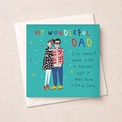 Dad Card - My Wonderful Dad Dad Card - My Wonderful Dad