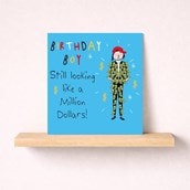 Birthday Card - A Million Dollars