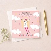 Granddaughter Birthday Card - Beautiful Granddaughter Granddaughter Birthday Card - Beautiful Granddaughter