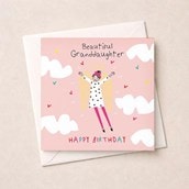 Granddaughter Birthday Card - Beautiful Granddaughter Granddaughter Birthday Card - Beautiful Granddaughter