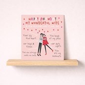 Wife Birthday Card - A Few Reasons Why I Love You