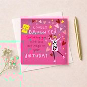 Daughter Birthday Card - Sprinkle Of Magic Daughter Birthday Card - Sprinkle Of Magic