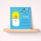 Son Birthday Card - Pocket Full Of Son-shine