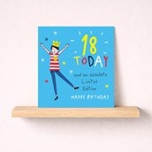 Age 18 Birthday Card - Limited Edition Age 18 Birthday Card - Limited Edition