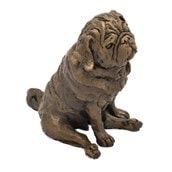 Pug Bronze Sculpture | By Charlie Smith Pug Bronze Sculpture | By Charlie Smith