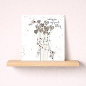 Birthday Card - Sparkling Hearts Birthday Card - Sparkling Hearts