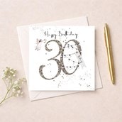 Age 30 Birthday Card - 30 Today