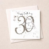Age 30 Birthday Card - 30 Today