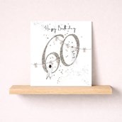 Age 60 Birthday Card - 60 Today