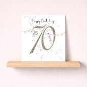 Age 70 Birthday Card - 70 Today Age 70 Birthday Card - 70 Today