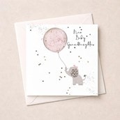 New Baby Card - Baby Granddaughter New Baby Card - Baby Granddaughter