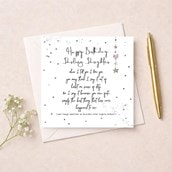 Daughter Birthday Card - Darling Daughter Daughter Birthday Card - Darling Daughter